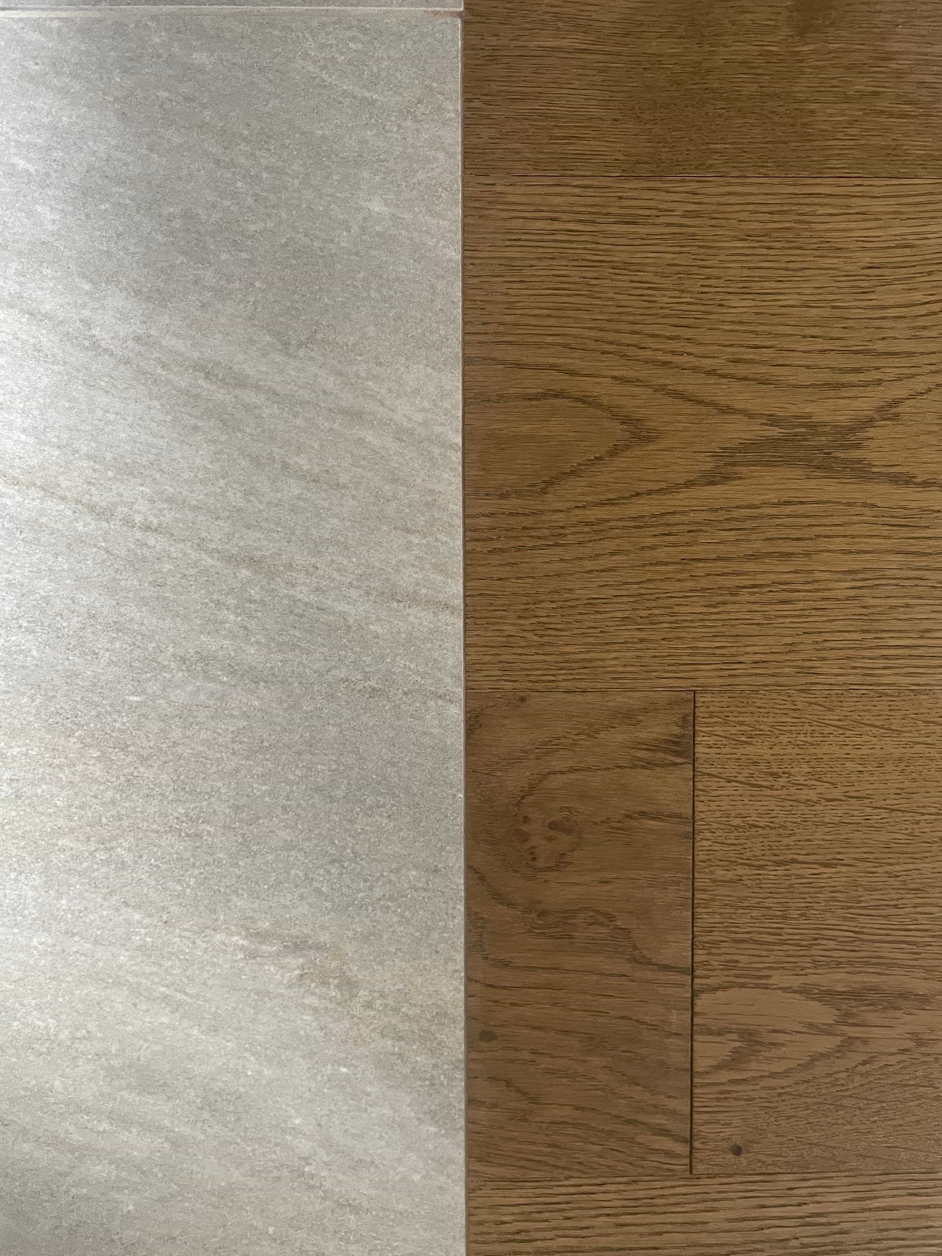 What is the difference between tile and hardwood?